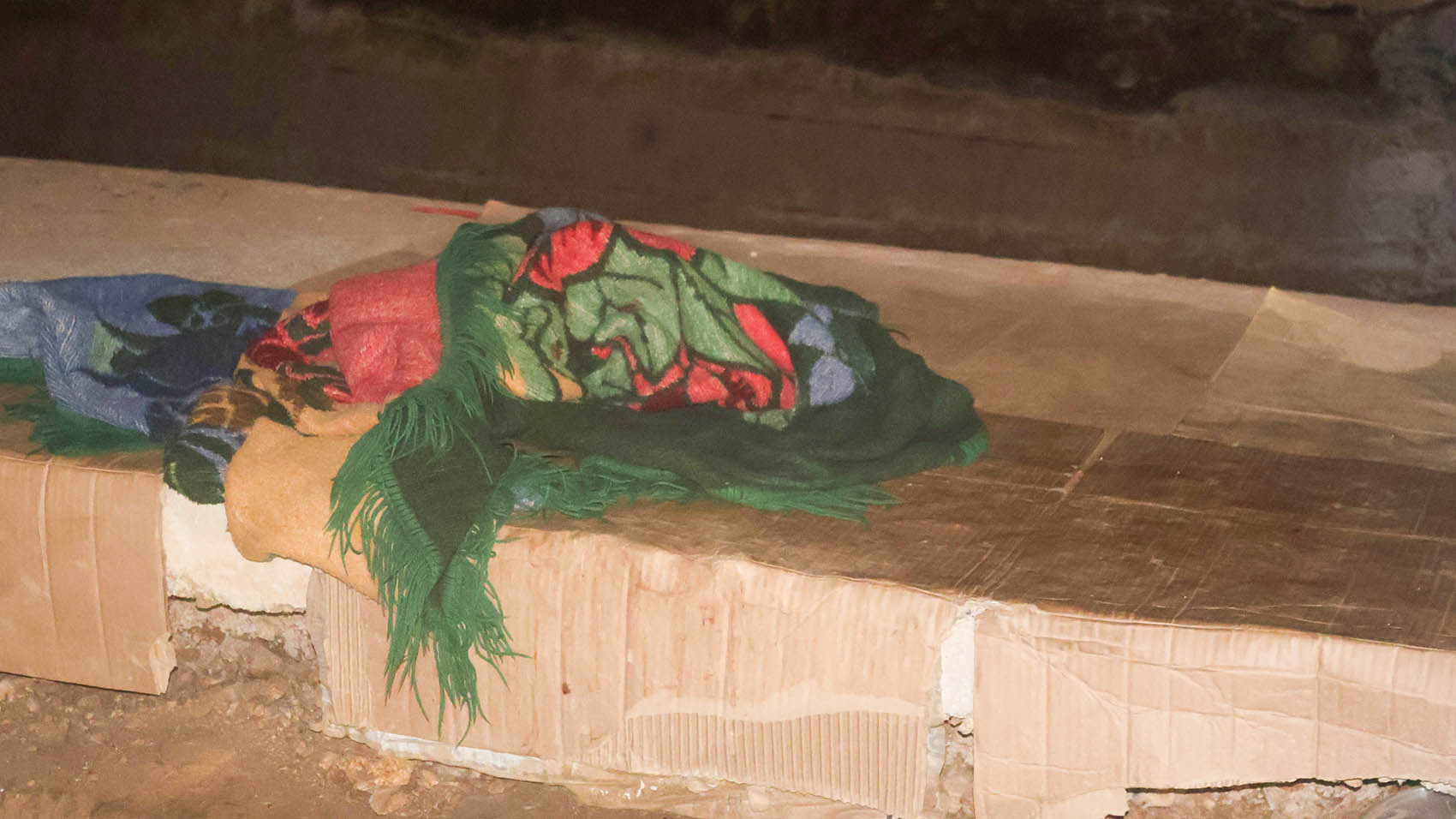 15 children turn mall basement into home 